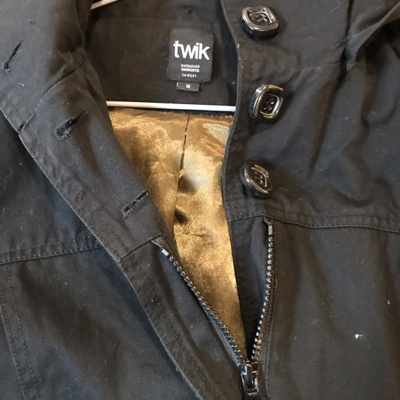 Fall black jacket from Simons - Picture 4 of 4